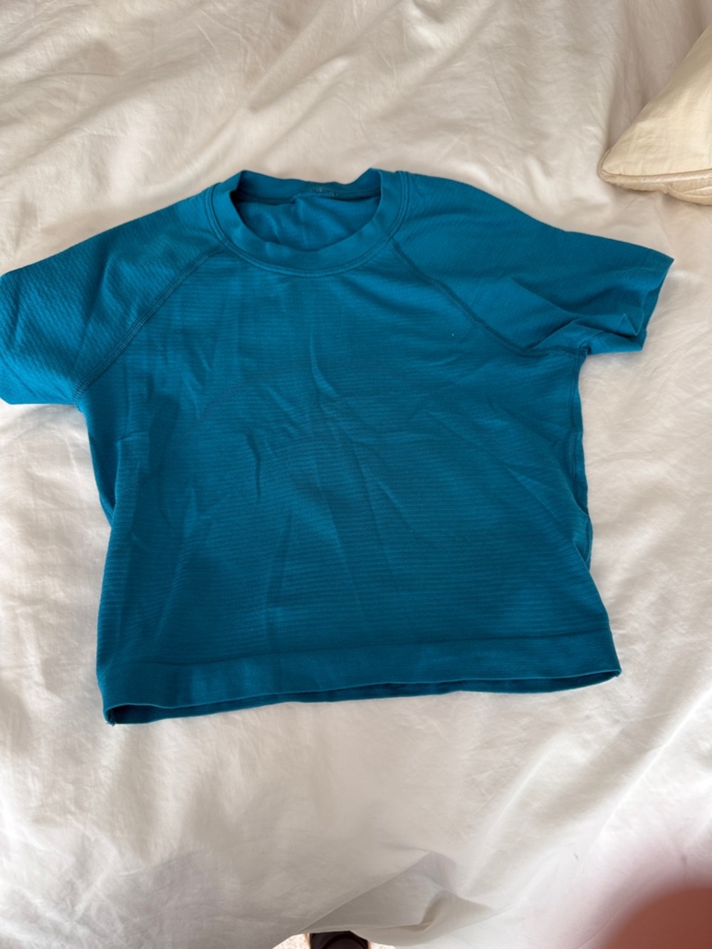 Lululemon Teal Short Sleeve athletic Top